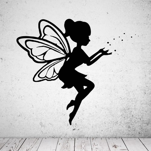 Wandtattoo fee schwebend mit - wandtattoo,