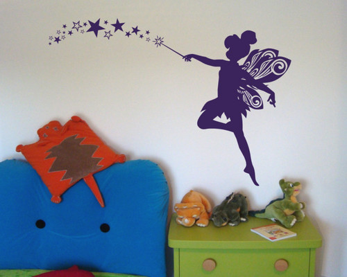 Wandtattoo fee sterne - fee,