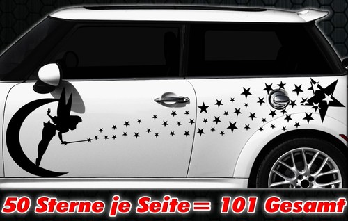 101 sterne star auto aufkleber - star,