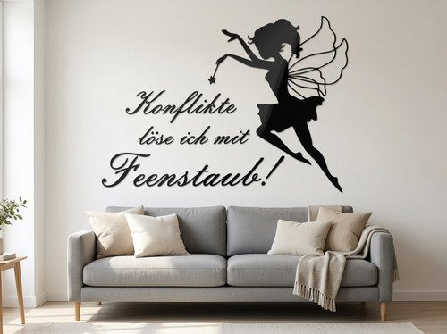 Wandtattoo konflikte löse - wandtattoo, ich