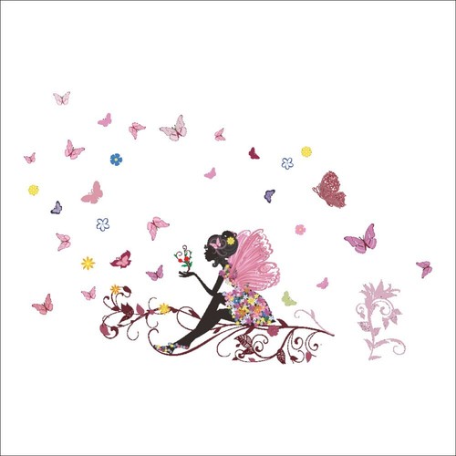 Schmetterling blumen mädchen - blumen,