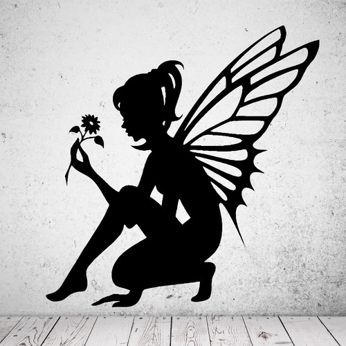 Wandtattoo fee mit - wandtattoo, blume