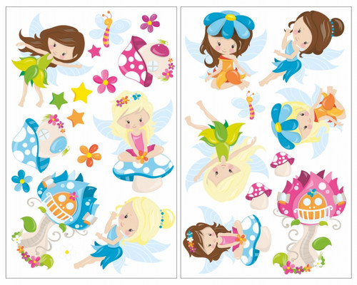 Teiliges fee wandtattoo set - 24-teiliges,